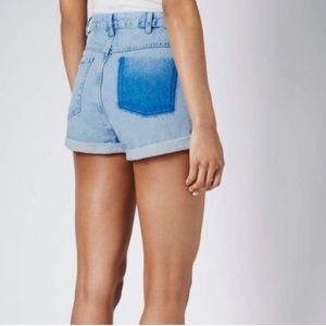 Top shop Moto Rosa shorts